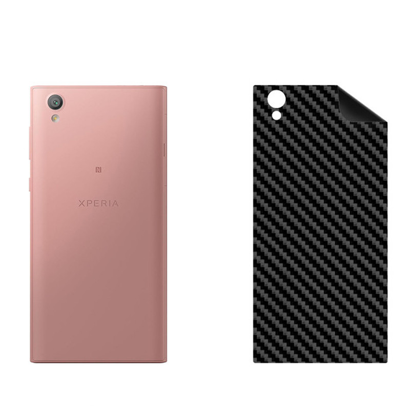برچسب پوششی بستور مدل BT-Fiber طرح فیبر کربن مناسب برای گوشی موبایل سونی Xperia L1