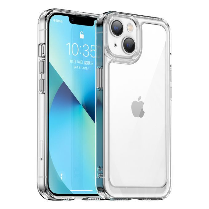 کاور اسپارتان مدل Airbag Space Strap مناسب برای گوشی موبایل اپل iPhone 15 به همراه بند آویز