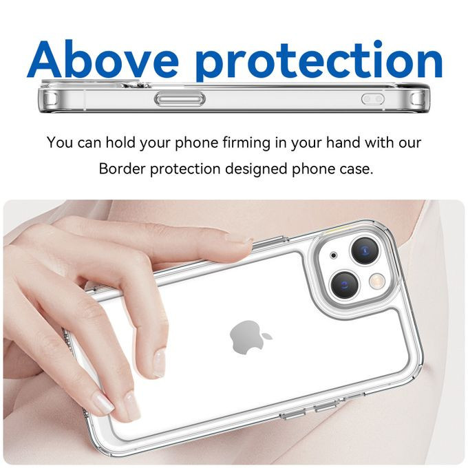 کاور اسپارتان مدل Airbag Space Strap مناسب برای گوشی موبایل اپل iPhone 15 به همراه بند آویز