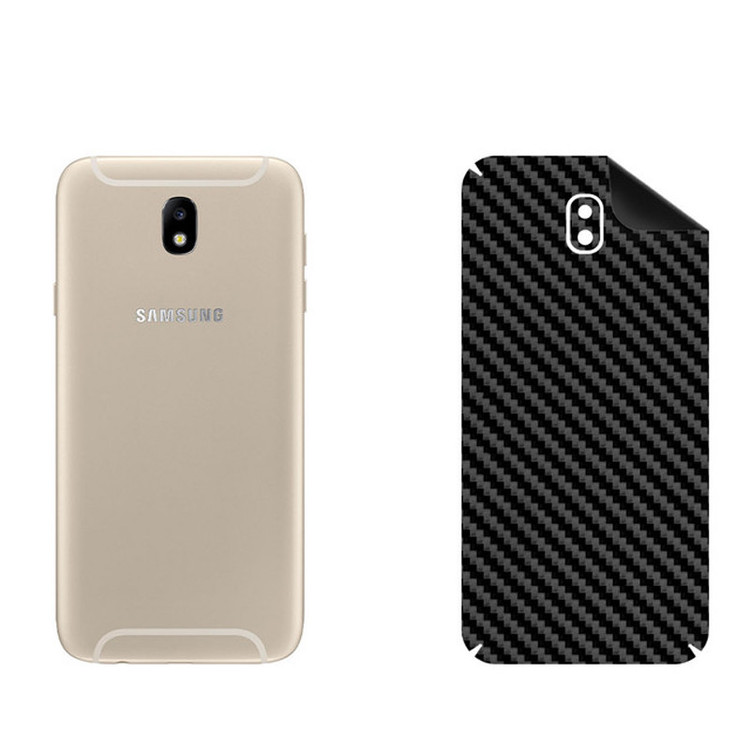 برچسب پوششی بستور مدل BT-Fiber طرح فیبر کربن مناسب برای گوشی موبایل سامسونگ Galaxy J7 2017