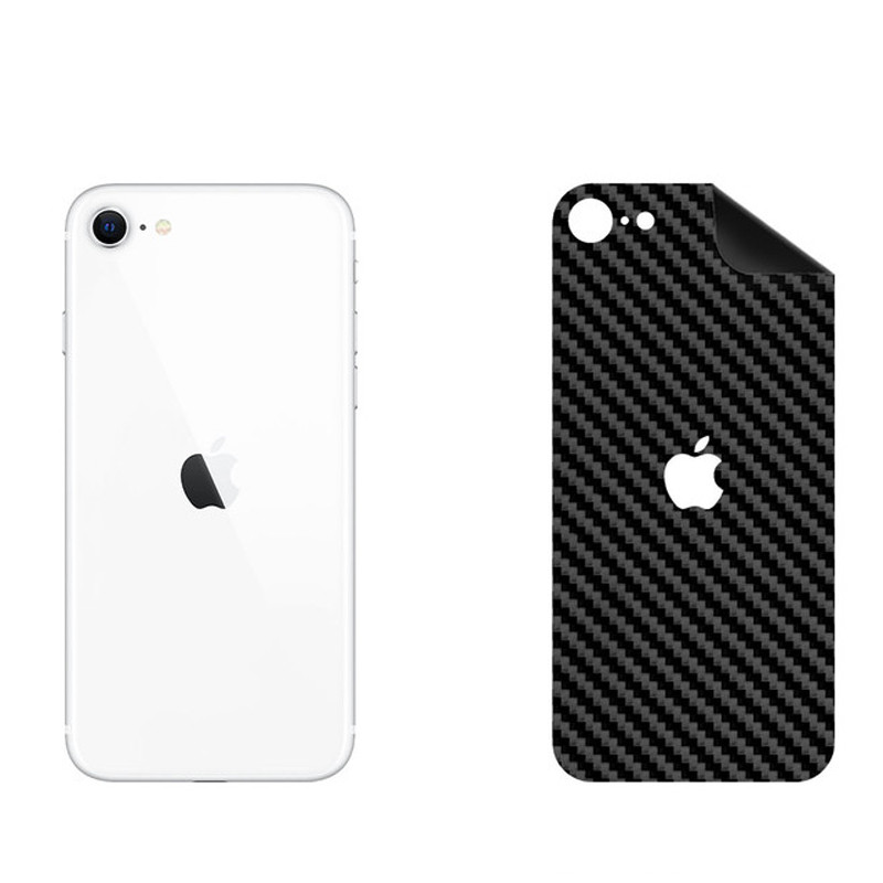 برچسب پوششی بستور مدل BT-Fiber طرح فیبر کربن مناسب برای گوشی موبایل اپل iPhone SE 2020