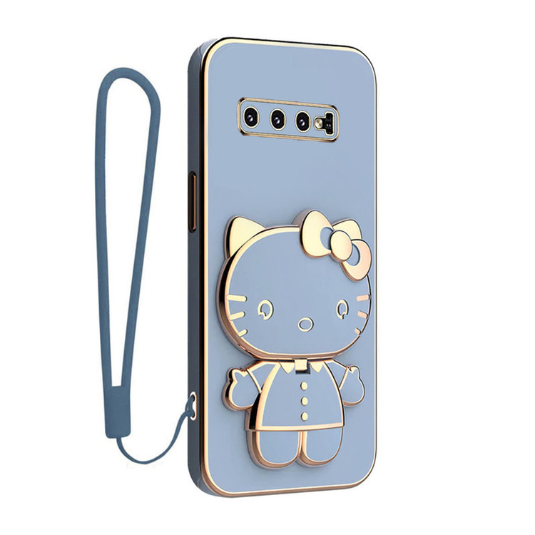 کاور اسپارتان مدل Kitty Strap مناسب برای گوشی موبایل سامسونگ Galaxy S10 به همراه بند