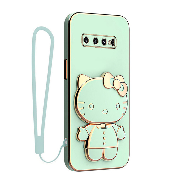 کاور اسپارتان مدل Kitty Strap مناسب برای گوشی موبایل سامسونگ Galaxy S10 به همراه بند