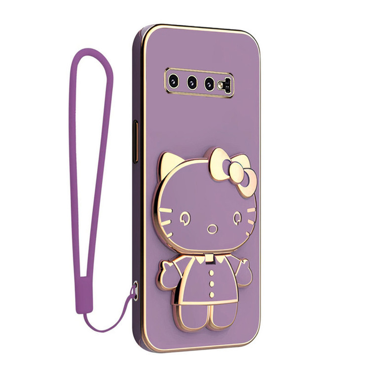 کاور اسپارتان مدل Kitty Strap مناسب برای گوشی موبایل سامسونگ Galaxy S10 به همراه بند