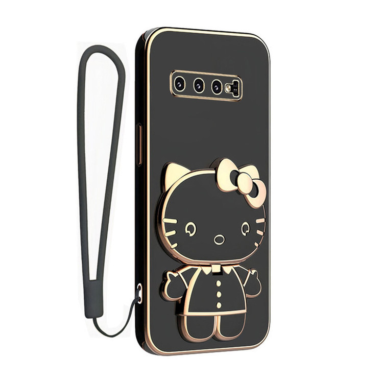 کاور اسپارتان مدل Kitty Strap مناسب برای گوشی موبایل سامسونگ Galaxy S10 به همراه بند