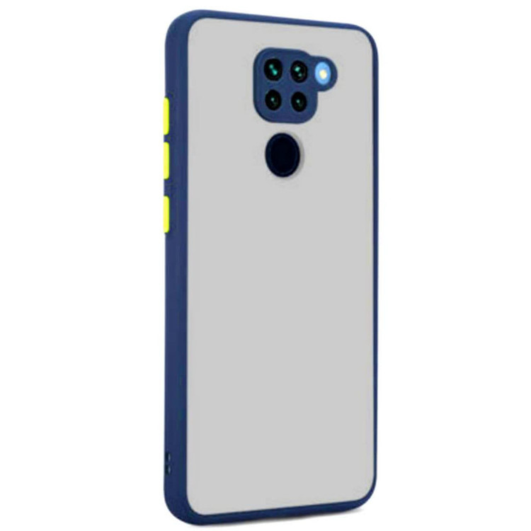 کاور مدل پشت مات ساده کد 01 لنزدار مناسب باری گوشی موبایل شیائومی REDMI NOTE9