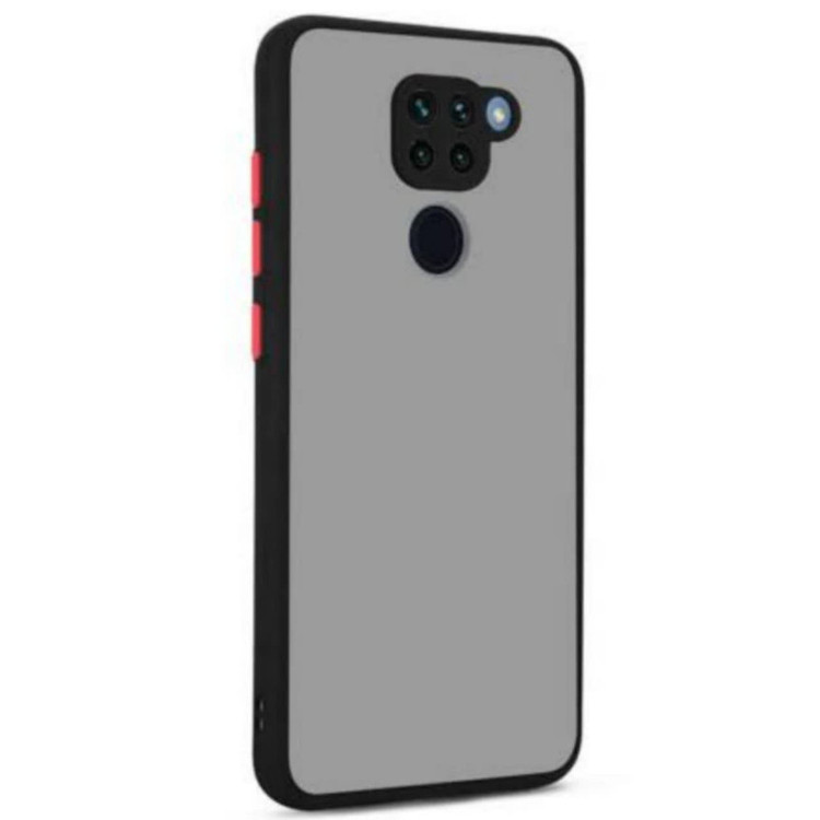 کاور مدل پشت مات ساده کد 01 لنزدار مناسب باری گوشی موبایل شیائومی REDMI NOTE9
