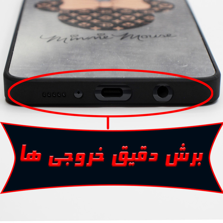 کاور لاین کینگ مدل Ayenehmikiمناسب برای گوشی موبایل اپل iPhone 7/8 به همراه پایه نگهدارنده