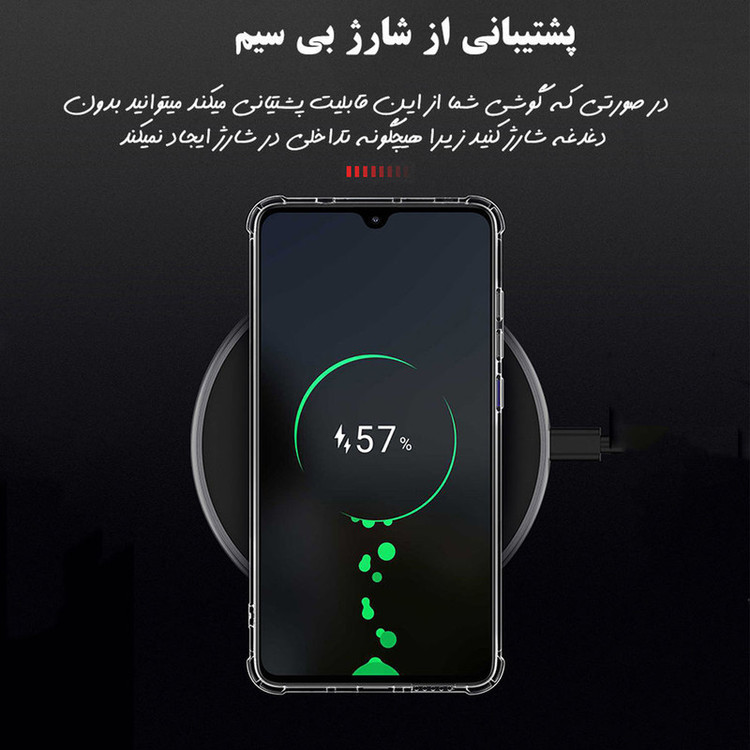 کاور مدل ip6p مناسب برای گوشی موبایل اپل iPhone 6 Plus / 6s Plus به همراه پاپ سوکت