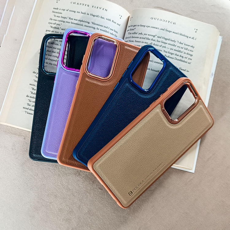 کاور پولوکا مدل چرمی مناسب برای گوشی موبایل شیائومی Redmi Note12