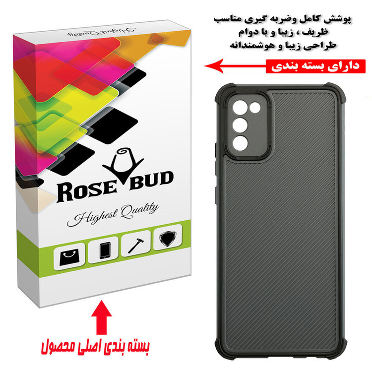 کاور رزباد طرح کبریتی مدل MRM3 مناسب برای گوشی موبایل سامسونگ Galaxy A02s