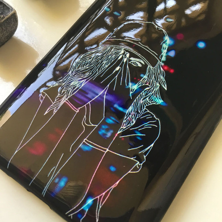 کاور طرح She is Happy کد S8354 مناسب برای گوشی موبایل شیائومی Redmi 9C