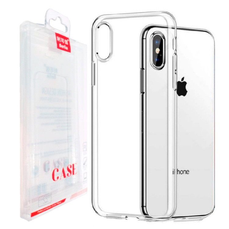 کاور برلیا مدل ژله ای مناسب برای گوشی موبایل اپل iphone Xs Max / XsMax / x max