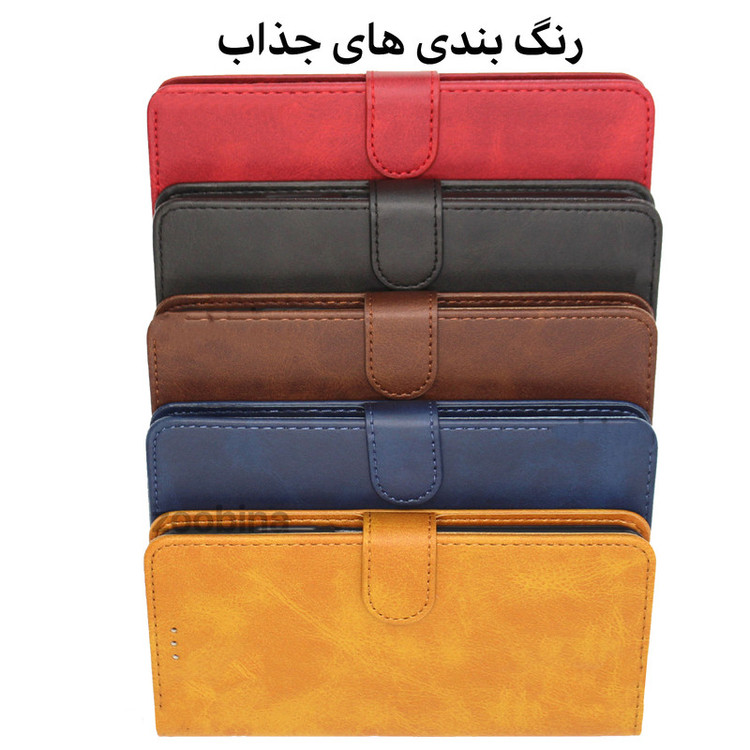 کیف کلاسوری لاین کینگ مدل Q21 مناسب برای گوشی موبایل سامسونگ Galaxy A82 5G