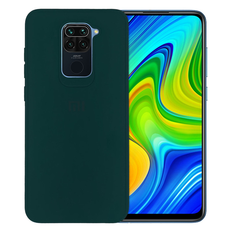 کاور مدل silic0ne مناسب برای گوشی موبایل شیائمی Redmi Note 9