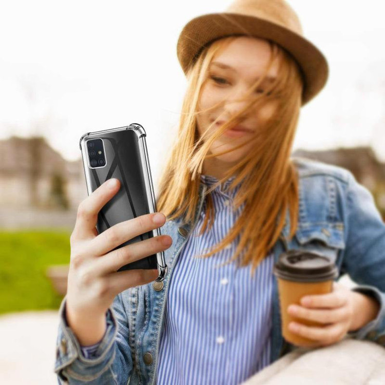 کاور مدل ژله ای کپسول دار مناسب برای گوشی موبایل سامسونگ Galaxy A51