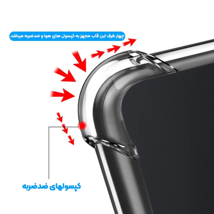 کاور مدل AIRBAG مناسب برای گوشی موبایل سامسونگ galaxy A22 4G