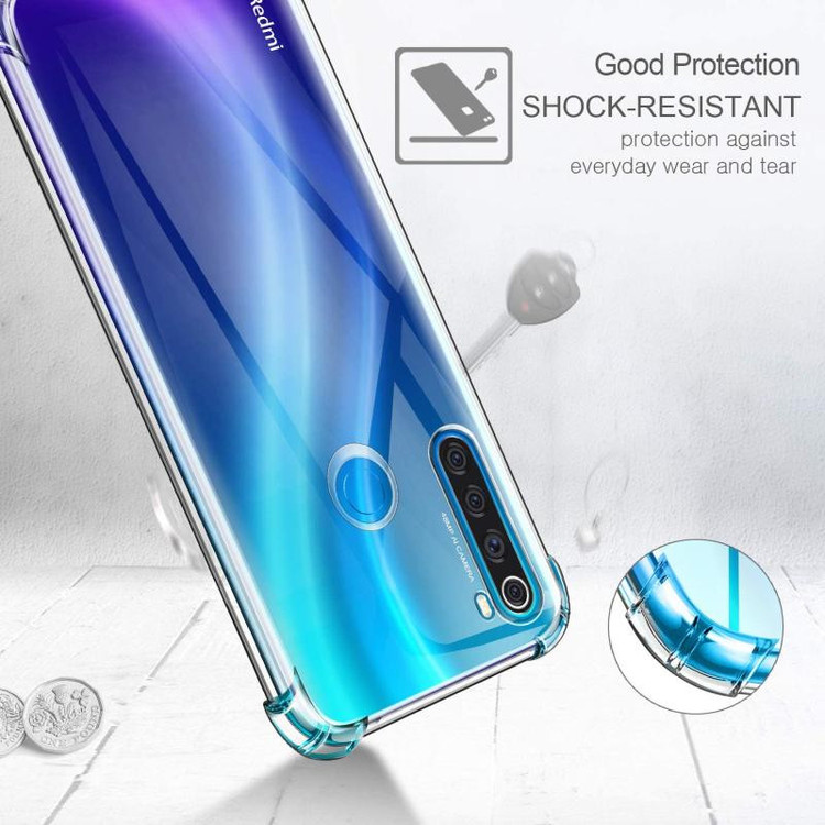 کاور مدل ژله ای کپسول دار مناسب برای گوشی موبایل شیائومی Redmi Note8 / Note 8