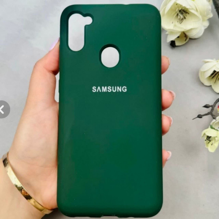 کاور مدل سیلیکونی طرح 001 مناسب برای گوشی موبایل سامسونگ GALAXY A11
