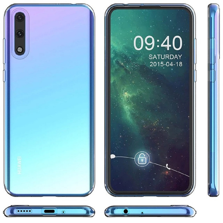 کاور مدل Clear TPU مناسب برای گوشی موبایل هوآوی Y9s