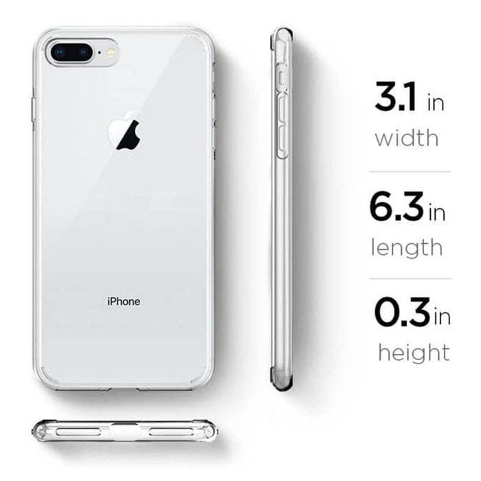 کاور مدل Clear2 مناسب برای گوشی موبایل اپل iPhone 7/8 Plus