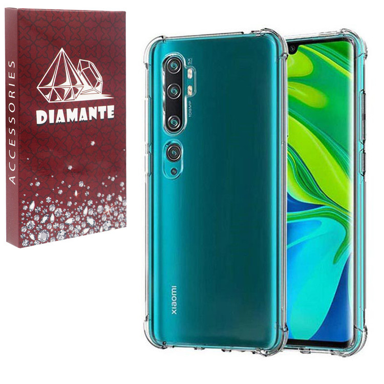 کاور دیامانته مدل ساده مناسب برای گوشی موبایل شیائومی Mi Note 10