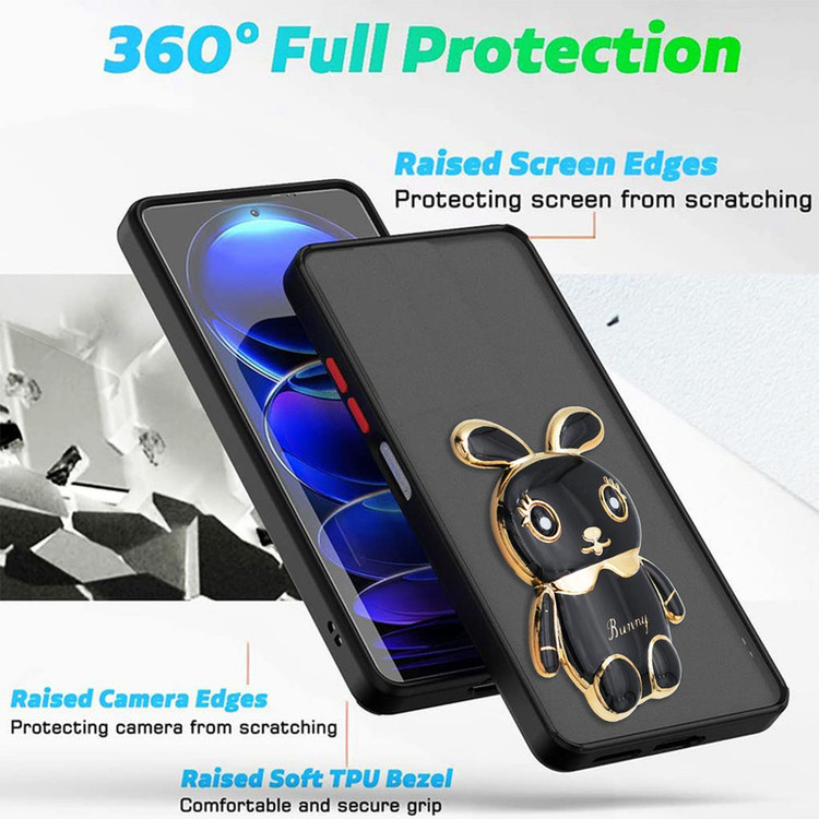 کاور اسپارتان مدل MBC Bunny strap مناسب برای گوشی موبایل شیائومی Redmi 13C/ Poco C65 به همراه بندآویز