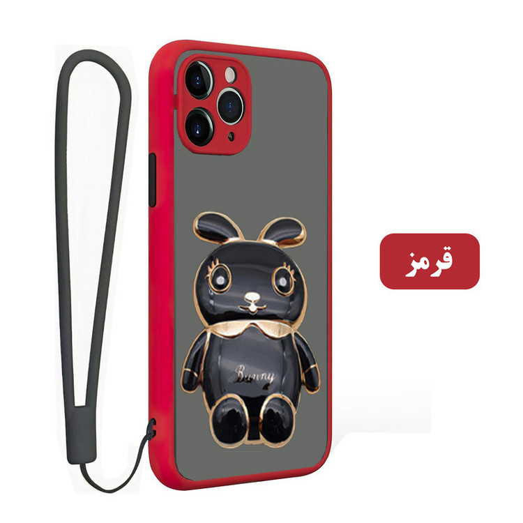 کاور اسپارتان مدل MBC Bunny strap مناسب برای گوشی موبایل شیائومی Redmi 13C/ Poco C65 به همراه بندآویز