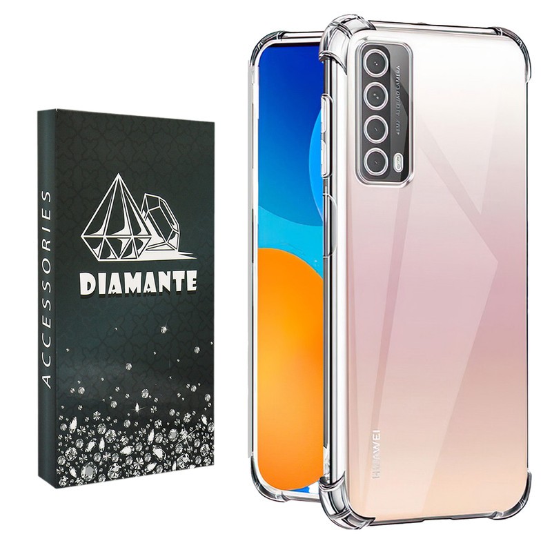 کاور دیامانته مدل Bianco Navy مناسب برای گوشی موبایل هوآوی Y7A
