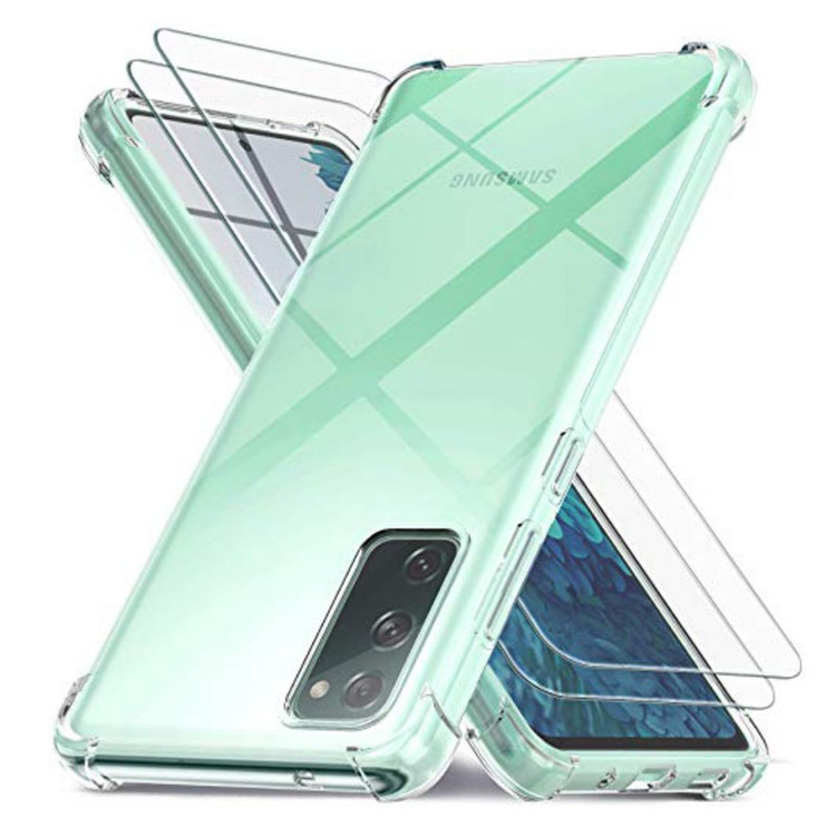 کاور مدل ژله ای کپسول دار مناسب برای گوشی موبایل سامسونگ Galaxy S20fe
