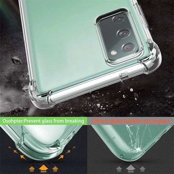 کاور مدل ژله ای کپسول دار مناسب برای گوشی موبایل سامسونگ Galaxy S20fe