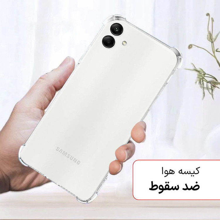 کاور مدل Clear مناسب برای گوشی موبایل سامسونگ Galaxy A04