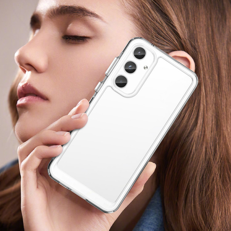 کاور اسپارتان مدل Airbag Space Strap مناسب برای گوشی موبایل سامسونگ Galaxy A56 به همراه بند آویز