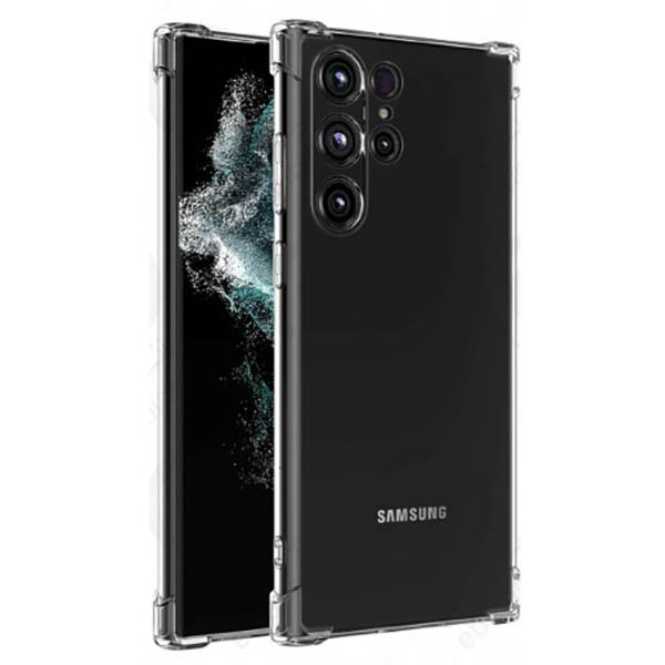 کاور مدل ژله ای کپسول دار مناسب برای گوشی موبایل سامسونگ Galaxy S22 Ultra / S22Ultra