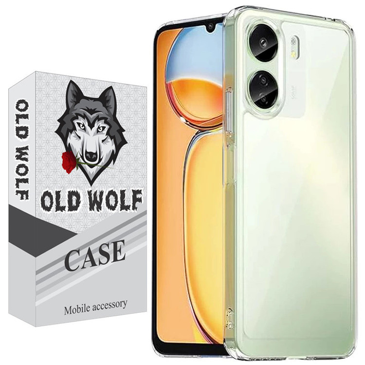 کاور اولد ولف مدل Clear-13C مناسب برای گوشی موبایل شیائومی Redmi 13C / Poco C65
