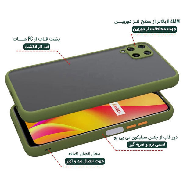 کاور اولد ولف مدل PML-A12+ مناسب برای گوشی موبایل سامسونگ Galaxy A12