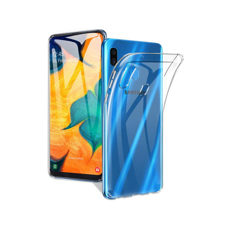 کاور مدل clear مناسب برای گوشی موبایل سامسونگ Galaxy A30