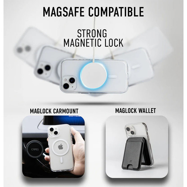 کاور مدل Clear Magnetic Magsafe مناسب برای گوشی موبایل اپل Iphone 16