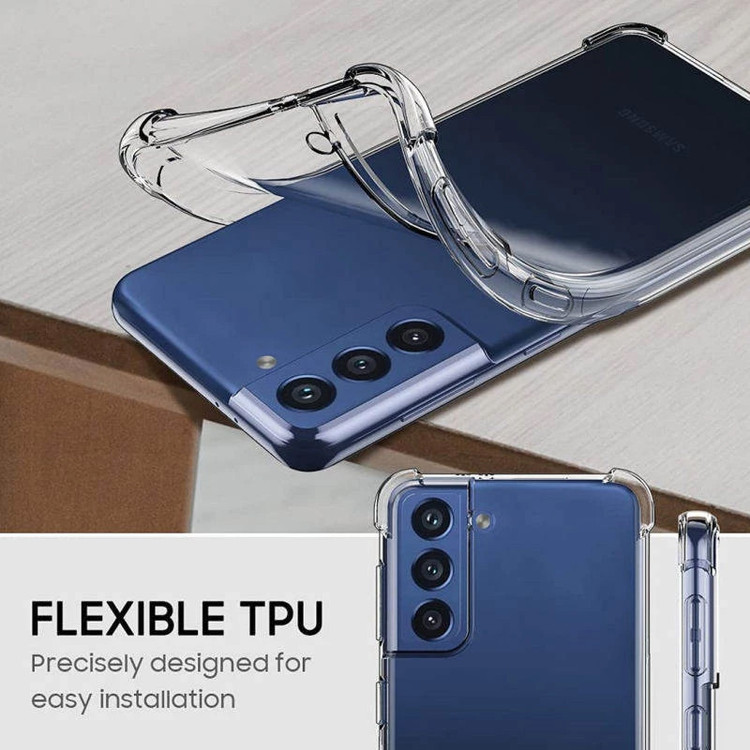 کاور مدل ژله ای مناسب برای گوشی موبایل سامسونگ Galaxy S21 FE