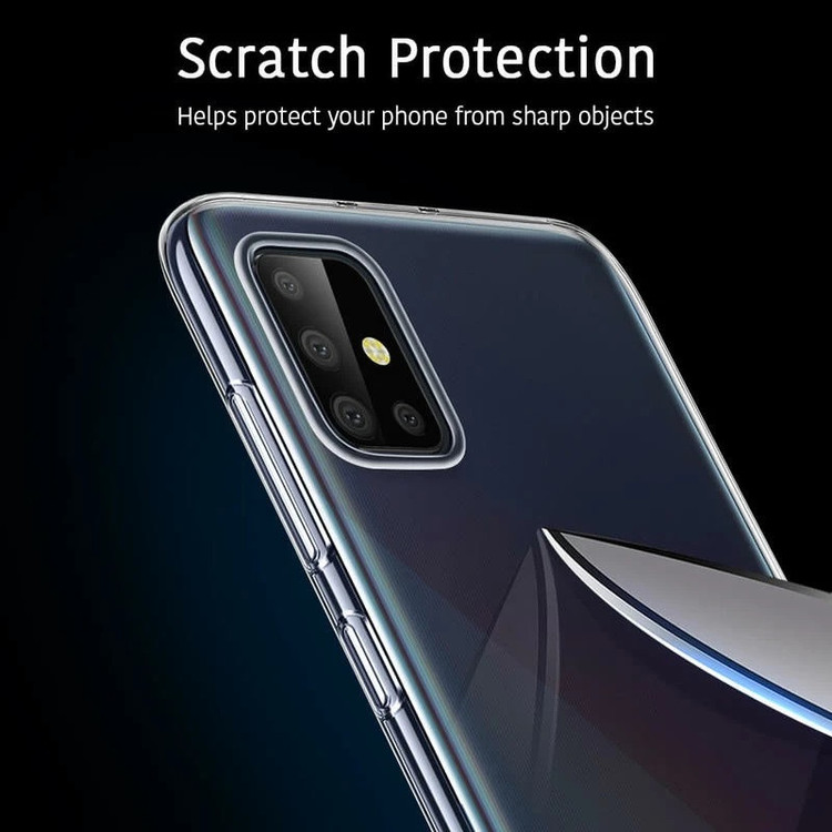 کاور مدل Clear TPU مناسب برای گوشی موبایل سامسونگ Galaxy A51