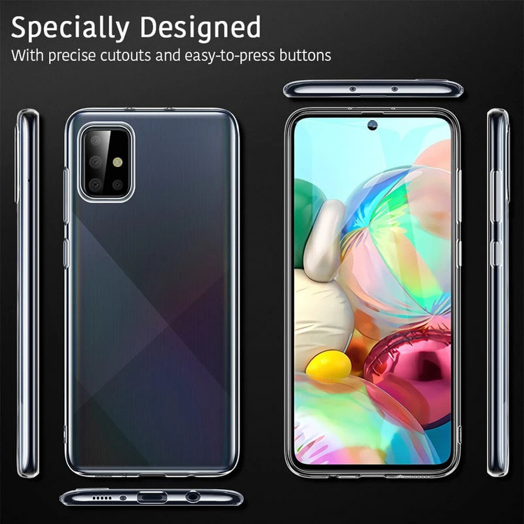 کاور مدل Clear TPU مناسب برای گوشی موبایل سامسونگ Galaxy A51