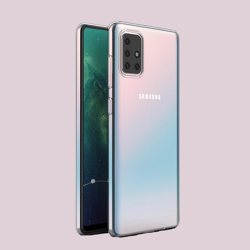 کاور مدل Clear TPU مناسب برای گوشی موبایل سامسونگ Galaxy A51