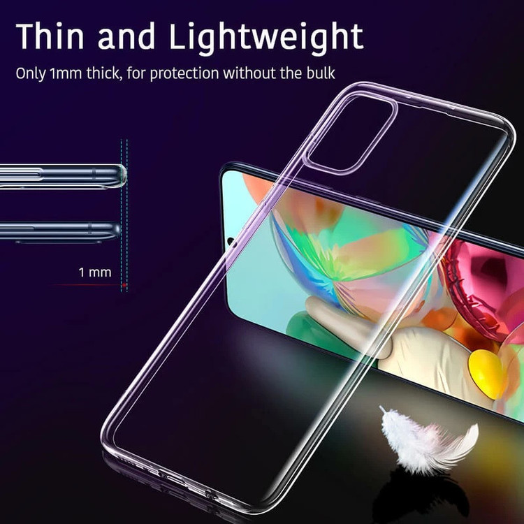 کاور مدل Clear TPU مناسب برای گوشی موبایل سامسونگ Galaxy A51