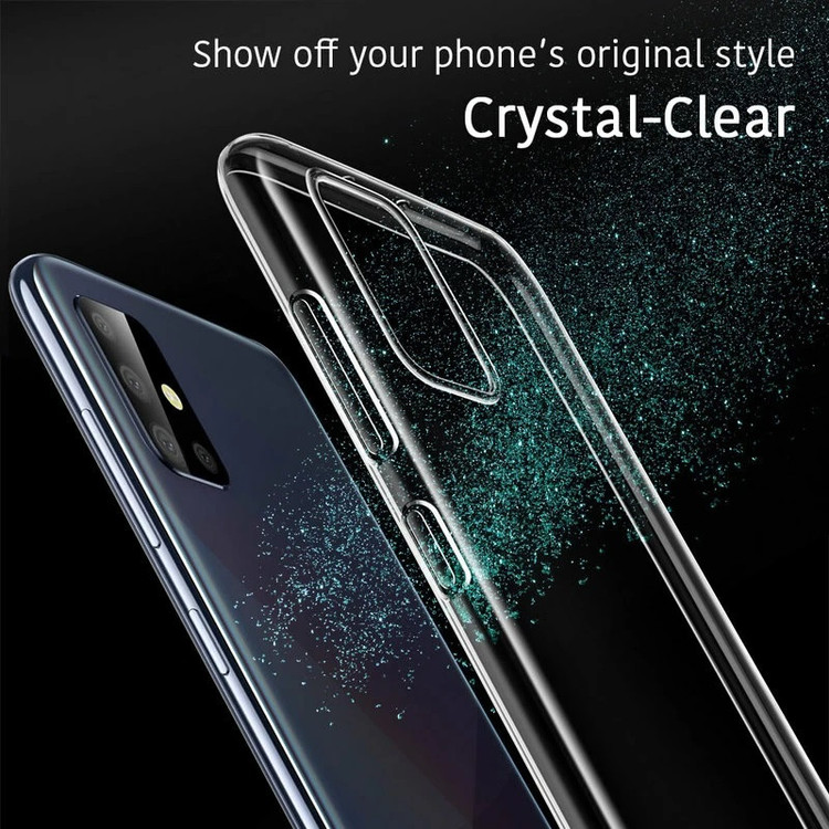 کاور مدل Clear TPU مناسب برای گوشی موبایل سامسونگ Galaxy A51