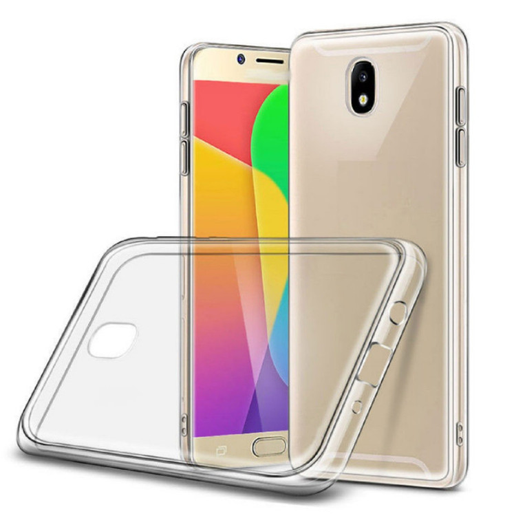 کاور مدل ژله ای شفاف مناسب برای گوشی موبایل سامسونگ galaxy j7 pro / j730 / j7pro