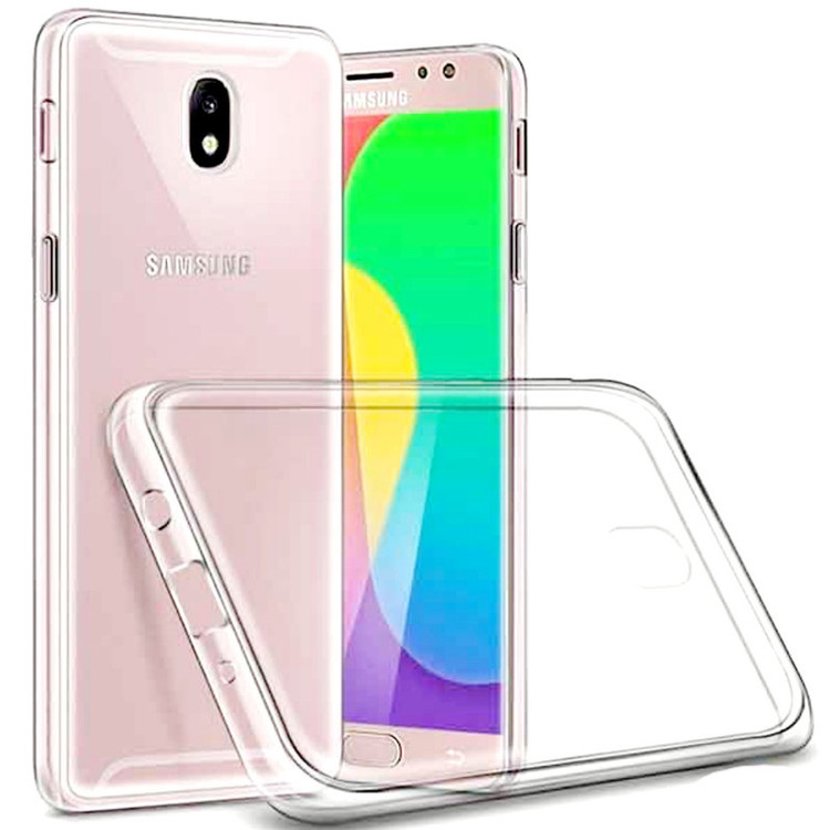 کاور مدل ژله ای شفاف مناسب برای گوشی موبایل سامسونگ galaxy j7 pro / j730 / j7pro