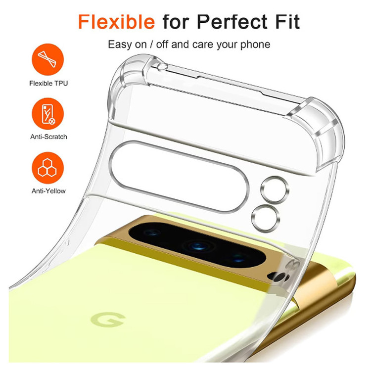 کاور اسپارتان مدل Airbag Strap مناسب برای گوشی موبایل گوگل Pixel 8 Pro به همراه بند آویز