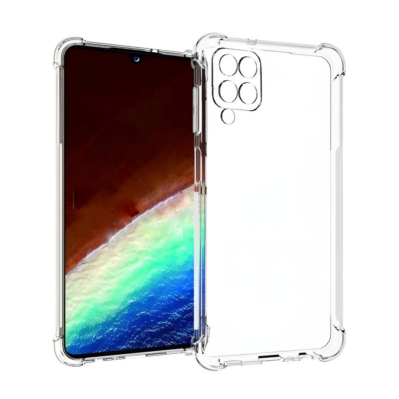 کاور مدل ژله ای طرح محافظ لنز دار مناسب برای گوشی موبایل سامسونگ Galaxy M33