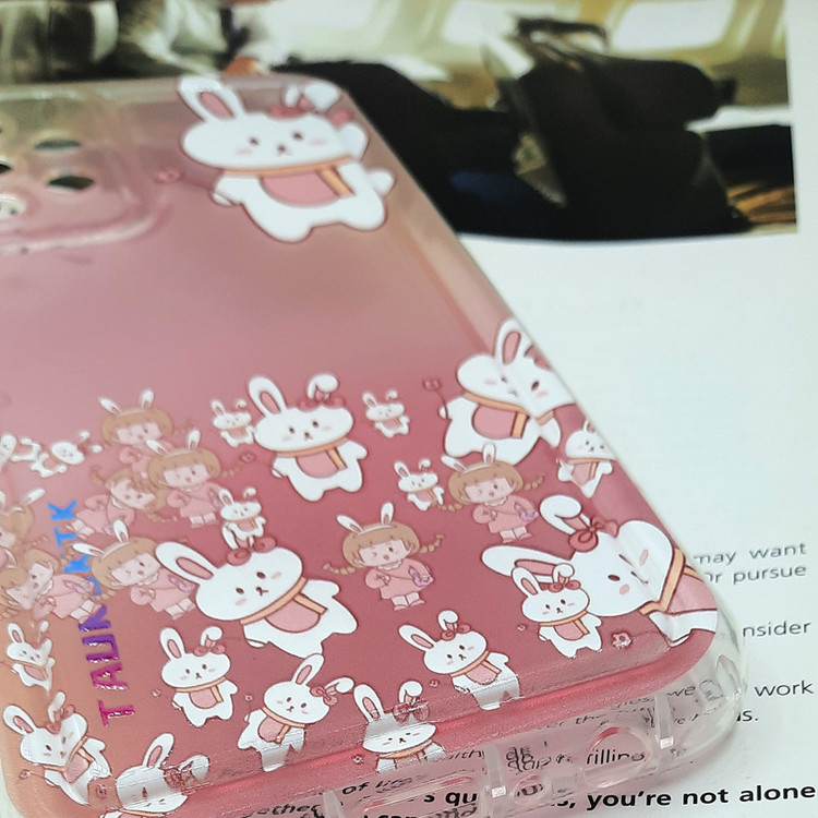 کاور لاین کینگ مدل خرگوش گوگولی مناسب برای گوشی موبایل سامسونگ Galaxy A14 / A14 5G