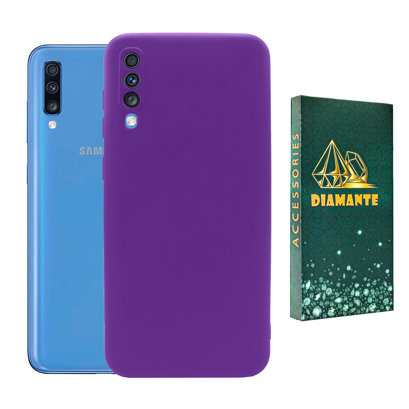 کاور دیامانته مدل sili_77 Gn مناسب برای گوشی موبایل سامسونگ  Galaxy A750 / A7 2018